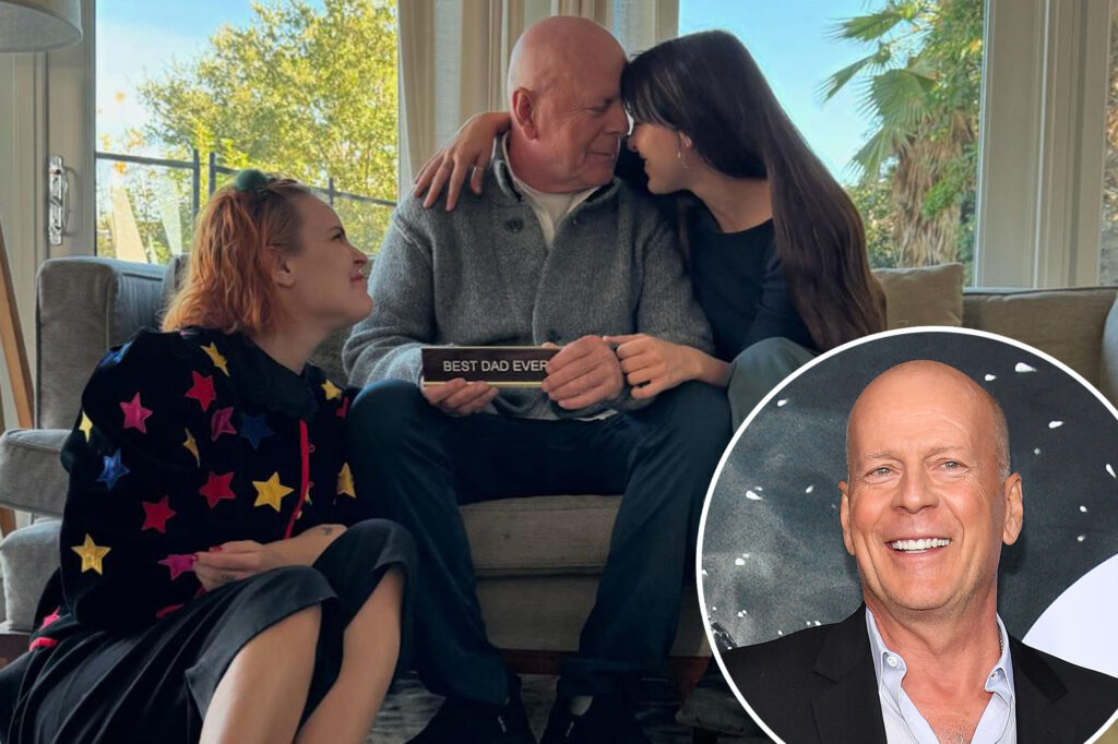 Gossip & Rumors: Bruce Willis Has Rare Thanksgiving Moment With