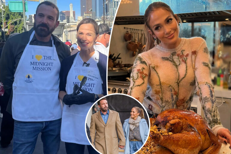 Gossip & Rumors: Jennifer Lopez Shares Thanksgiving Pic After Ben