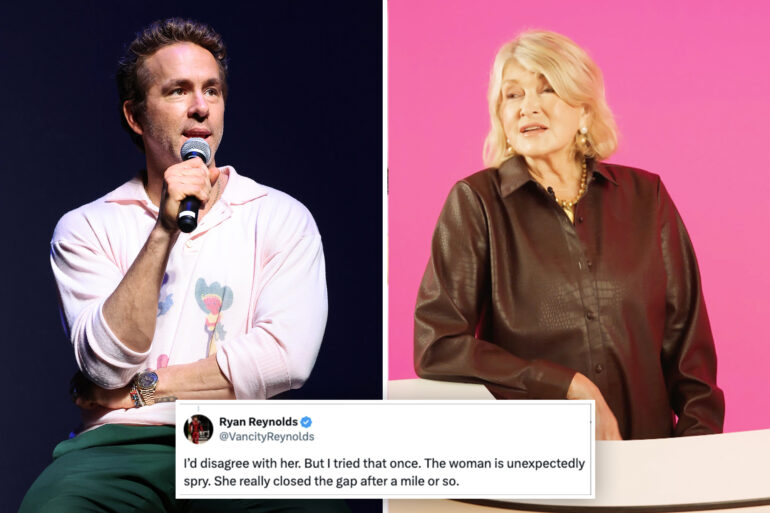 Gossip & Rumors: Ryan Reynolds Has Met Martha Stewart Twice,