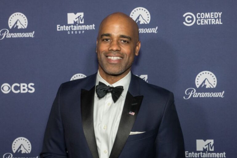 WASHINGTON, DC - APRIL 30: Jamal Simmons attends Paramount’s White House Correspondents’ Dinner after party at the Residence of the French Ambassador on April 30, 2022 in Washington, DC. (Photo by Shedrick Pelt/Getty Images)