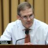 WASHINGTON, DC - JUNE 02: Ranking Member Jim Jordan (R-OH) listens during a House Judiciary Committee mark up hearing in the Rayburn House Office Building on June 02, 2022 in Washington, DC. House members of the committee held the emergency hearing to mark up H.R. 7910, the "Protecting Our Kids Act" a legislative package of gun violence prevention measures, in response to a string of mass shootings in cities across the United States including in Buffalo, Uvalde and most recently in Tulsa. (Photo by Anna Moneymaker/Getty Images)