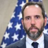 Special Counsel Jack Smith speaks to the press at the US Department of Justice in Washington, DC, on June 9, 2023, announcing the unsealing of the indictment against former US President Donald Trump. Smith, the prosecutor in the unprecedented criminal case against Trump said Friday that US law applies to everyone no matter their status, and pledged to pursue a speedy trial. "We have one set of laws in this country, and they apply to everyone," said Smith, shortly after a 37-count indictment accusing Trump of illegally taking highly classified documents was unsealed. (Photo by Mandel NGAN / AFP) (Photo by MANDEL NGAN/AFP via Getty Images)