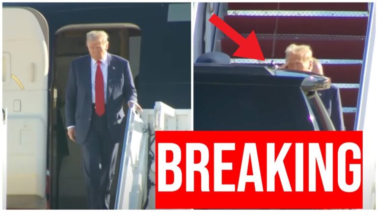 BREAKING: President Trump Arrives in Washington DC to Meet Biden and Republicans