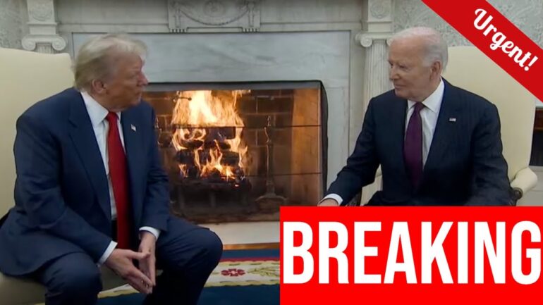 #BREAKING: President Trump URGENT Meeting with Joe Biden at the Oval Office!