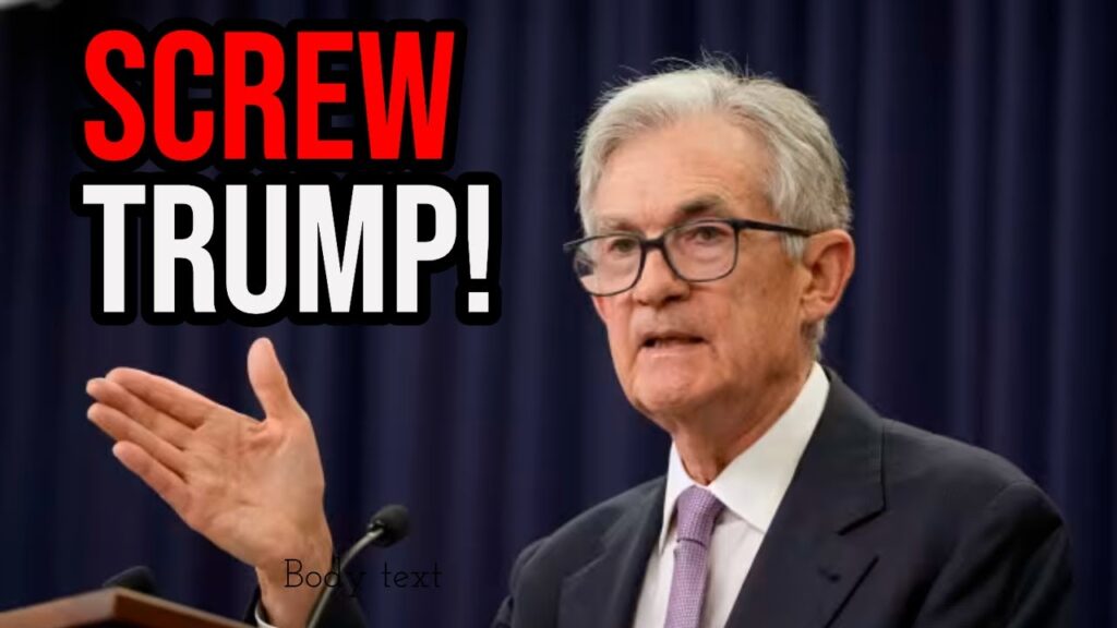 SHOCKING: Jerome Powell MOCKS Trump Says President Can't FIRE HIM!