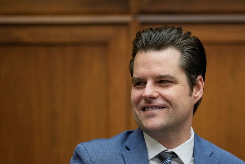 Politics: Utah Ag Sean Reyes States, Matt Gaetz Has All