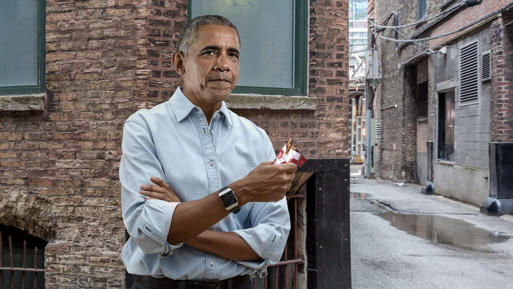 Satire News: Stressed Nation Asks Obama If It Can Bum