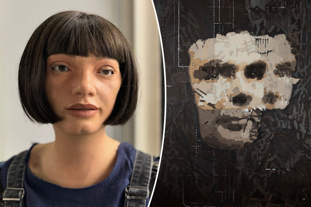 Science & Tech: First Art Piece Painted By Humanoid Robot