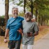 Exercise and social support are key as you get older.