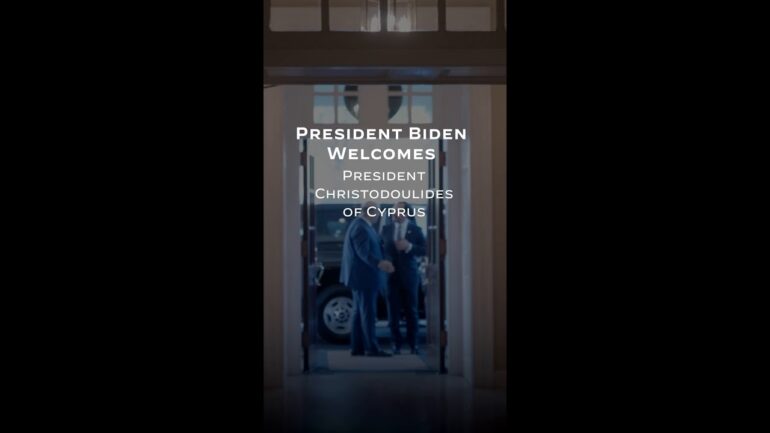 President Biden welcomes the President of Cyprus to the White House