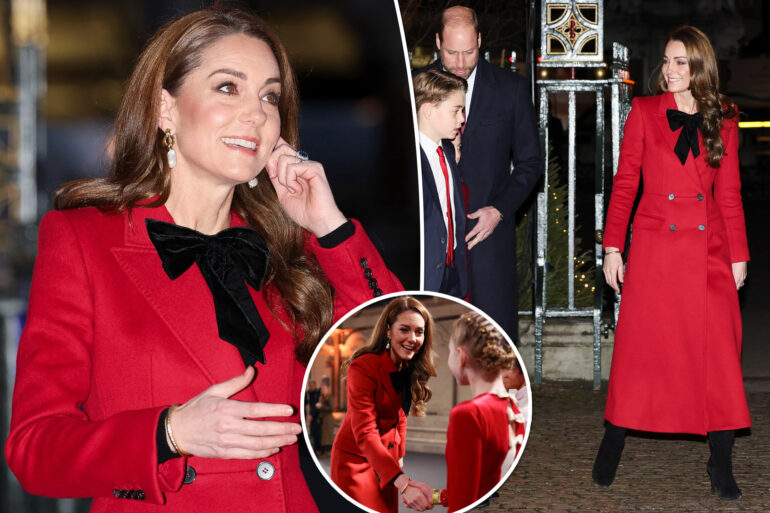 Gossip & Rumors: Cancer Free Kate Middleton Arrives At Her Christmas