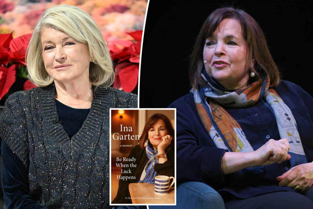 Gossip & Rumors: Ina Garten Says Martha Stewart's Fallout Claim