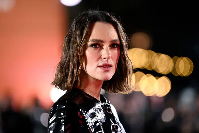 Keira Knightley attends the "Black Doves" Season One World Premiere at the BFI Southbank on December 03, 2024 in London, England. (Photo by Gareth Cattermole/Getty Images)