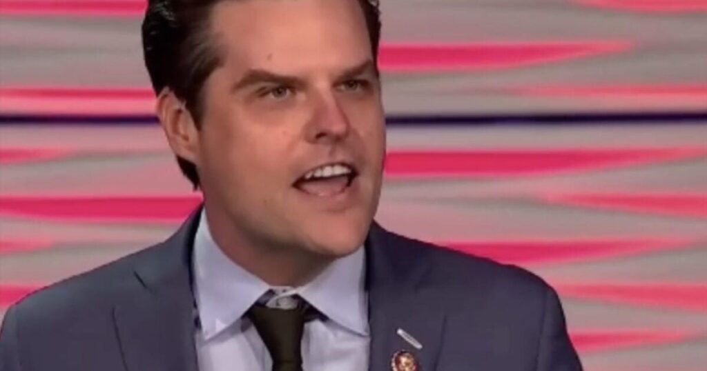 Here Are The Sordid Allegations Against Matt Gaetz In Newly Released House Ethics Report * 100PercentFedUp.com * by Russell Bartlett