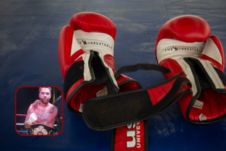 Boxing gloves are left to air after a sparring bout at the Sher-E Punjab Sports Academy on July 18, 2024 in Chakar village, Punjab state, India. As India’s athletes prepare to take the ring in the Summer Olympics in Paris, France, the Sher-E Punjab Sports Academy (SPSA) in Chakar village, primarily run using funds donated by the diaspora residing in Canada, is preparing a future generation of boxers by providing resources to children to train and compete in boxing and keep them away from drug use and violence. Chakar once notorious is now a model village with boxers from SPSA representing and winning medals in the Boxing World Championships at the senior and junior levels including Sukhdeep Singh Chakria the current IBA Intercontinental Middleweight title holder. (Photo by Abhishek Chinnappa/Getty Images)