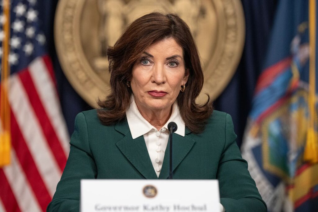 Politics: Ny Gov. Hochul Desperate And Running Scared Ahead Of