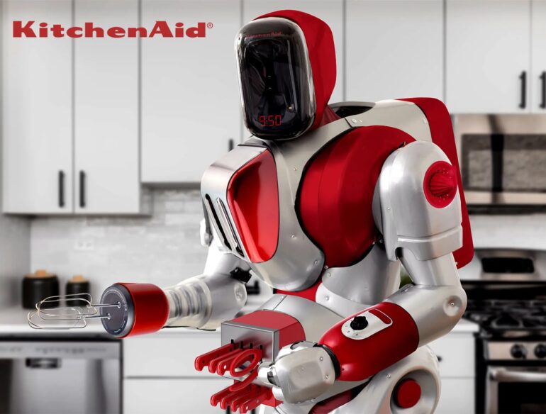 Satire News: Kitchenaid Unveils New Culinary Mech Suit