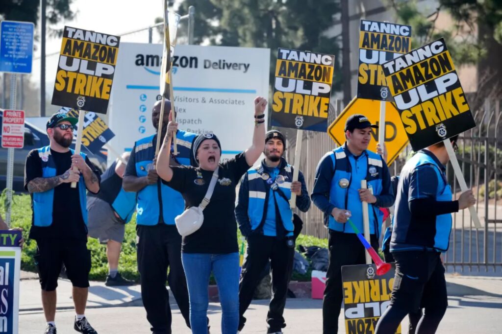 Science & Tech: Amazon Labor Strike At Multiple Facilities Continues