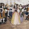 The arrival of the filles du roi in 1667