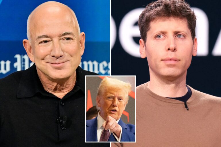 Science & Tech: Jeff Bezos, Sam Altman To Give $1