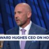 Until mortgage rates come down we won't see prices come down, says Howard Hughes Corp CEO