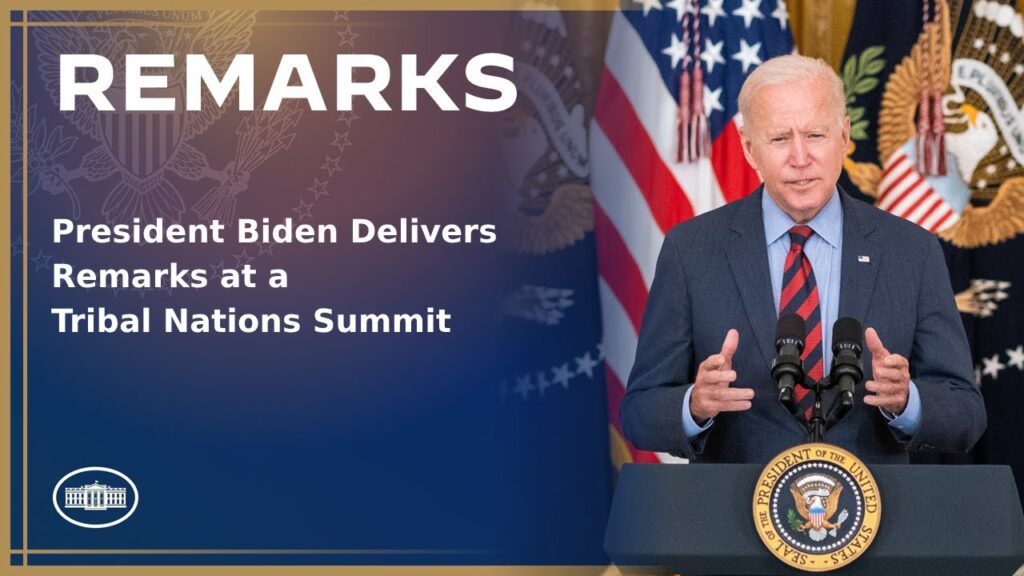 President Biden Delivers Remarks at a Tribal Nations Summit