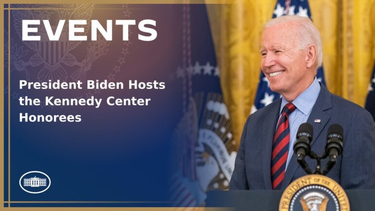 President Biden Hosts the Kennedy Center Honorees