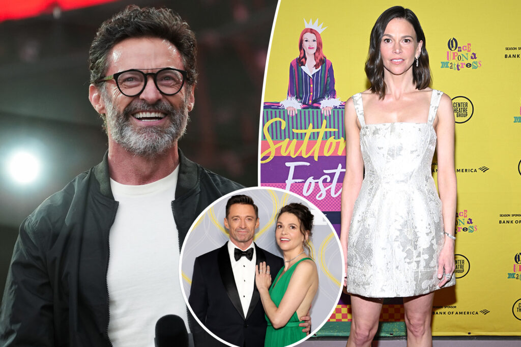 Gossip & Rumors: Hugh Jackman Supports Sutton Foster At 'once