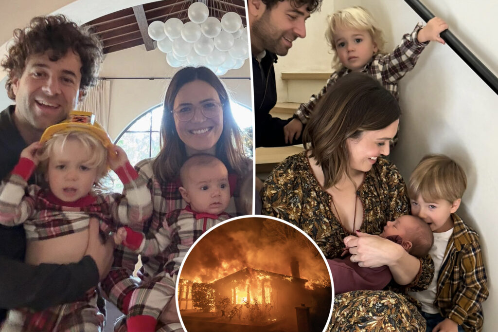 Gossip & Rumors: Mandy Moore, Kids Evacuate La Home From