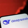 Deepseek logo and rising stock graph are seen in this illustration taken, January 27, 2025. REUTERS/Dado Ruvic/Illustration/File Photo