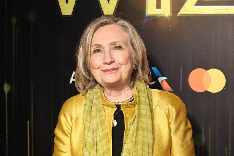 NEW YORK, NEW YORK - APRIL 17: Hillary Rodham Clinton attends the broadway opening night of "The Wiz" at Marquee Theatre on April 17, 2024 in New York City. (Photo by Jamie McCarthy/Getty Images)