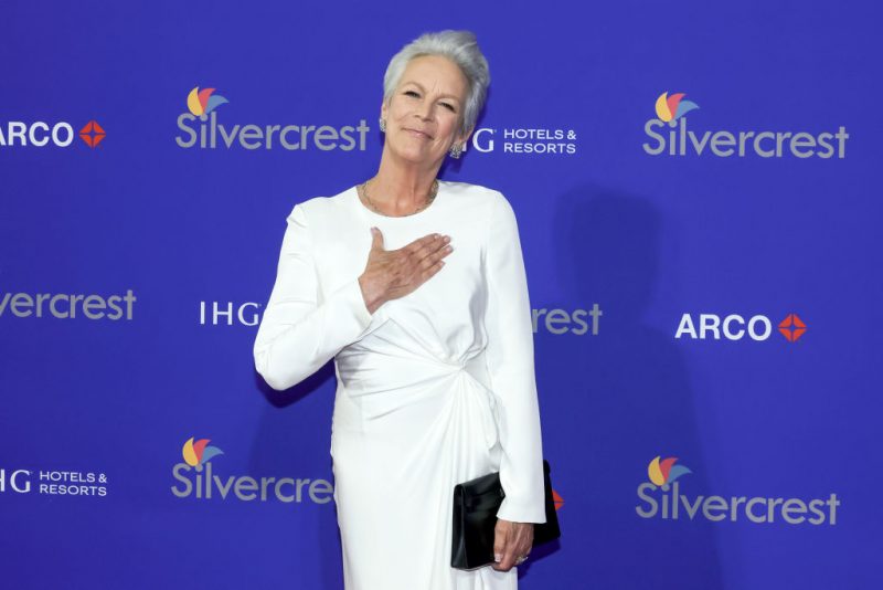 PALM SPRINGS, CALIFORNIA - JANUARY 03: Jamie Lee Curtis attends the 36th Annual Palm Springs International Film Festival Film Awards at Palm Springs Convention Center on January 03, 2025 in Palm Springs, California.  (Photo by Kevin Winter/Getty Images)