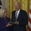 Joe Biden Presents Award To Liz Cheney * 100PercentFedUp.com * by Danielle