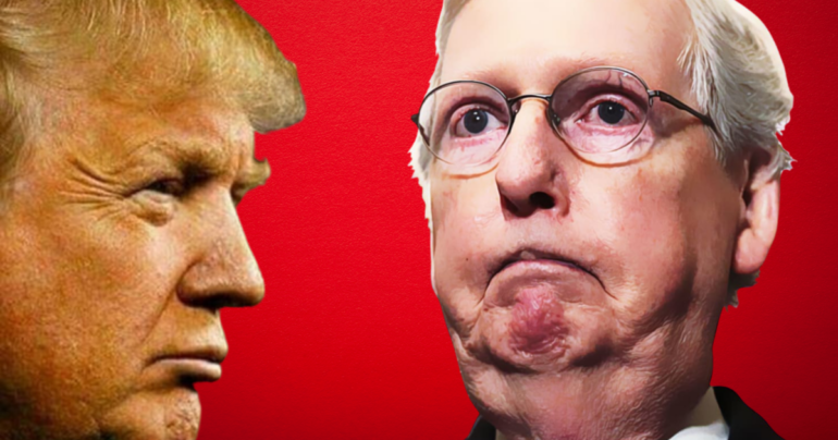 Mitch McConnell Condemns President Trump’s J6 Pardons * 100PercentFedUp.com * by Kaley