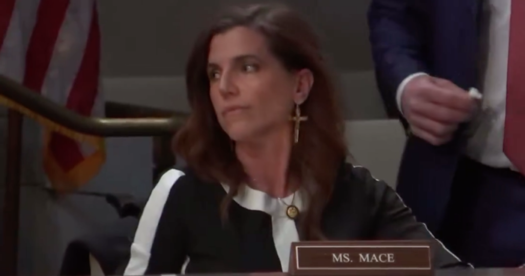 Rep Mace Claps Back at Disrespectful Comment, Suggests Taking It Outside! * 100PercentFedUp.com * by M Winger