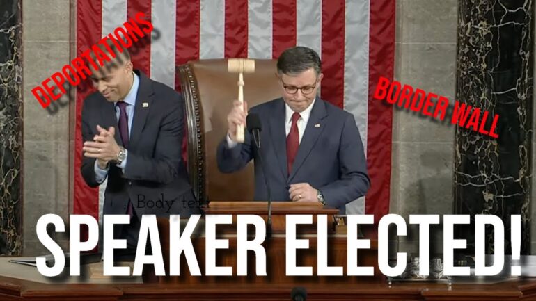 BREAKING: House Elects Speaker in New Congress, Deportations, Border Wall are Key Issues!