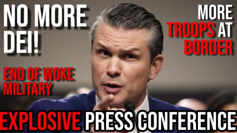 EXPLOSIVE: Pete Hegseth Vows to Overhaul Dept. of Defense, END Woke Military!