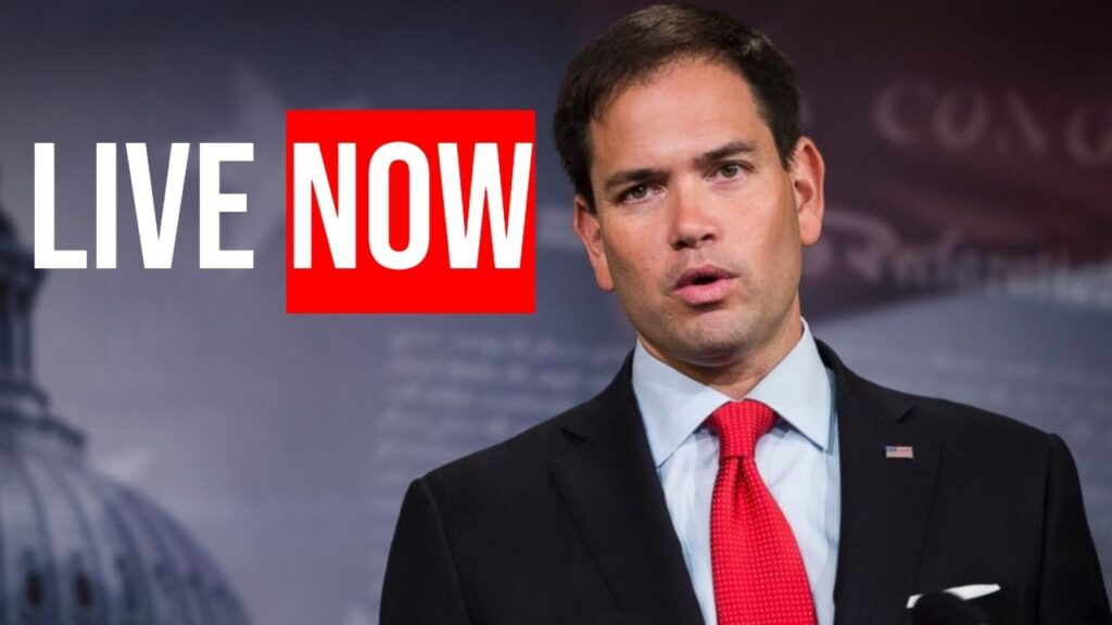 FULL EVENT: Secretary of State Marco Rubio URGENT Address from the State Department