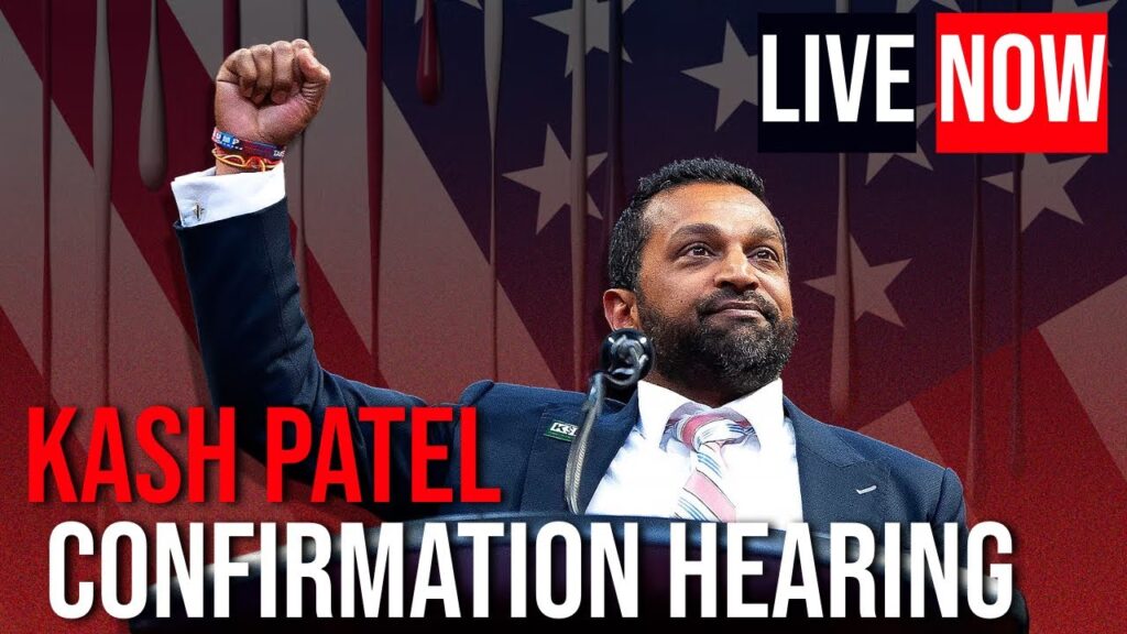 FULL HEARING: Senate Confirmation Hearing For Kash Patel to be FBI Director.