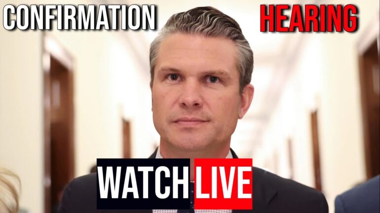 FULL: Pete Hegseth Senate confirmation hearing for defense secretary!