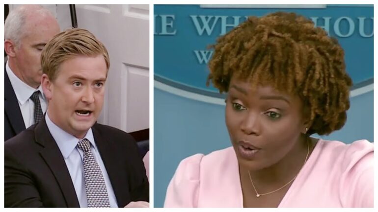 Peter Doocy and Karine CLASH for the Last Time as Biden's End is Near!