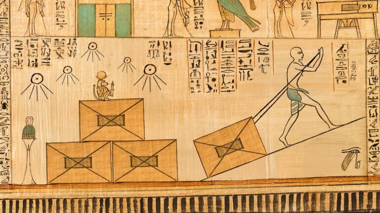 Satire News: Egyptologists Unearth Depictions Of Simple Ramps, Levers Aliens