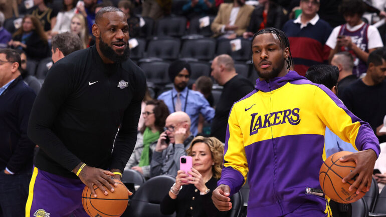 Satire News: Lebron Pressures Bronny To Have Grandchildren Before He’s