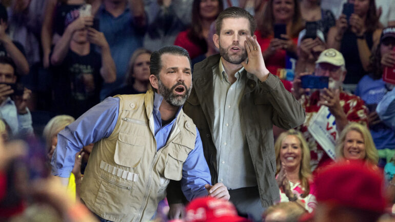 Satire News: Trump Boys Take Turns Shouting ‘penis’ At Inauguration