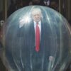 Satire News: Trump Rolls Onto Capitol Steps In Bulletproof Sphere