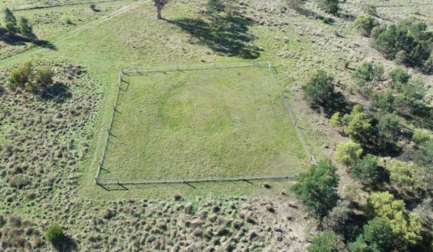 Earth ring found on Wurundjeri Woi-wurrung territory near Sunbury, Victoria, Australia.