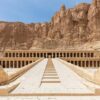 The mortuary temple of Queen Hatshepsut, the sixth pharaoh of ancient Egypt’s 18th Dynasty.