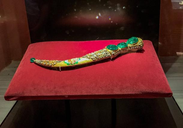 The Topkapi Dagger in Istanbul, Turkey.