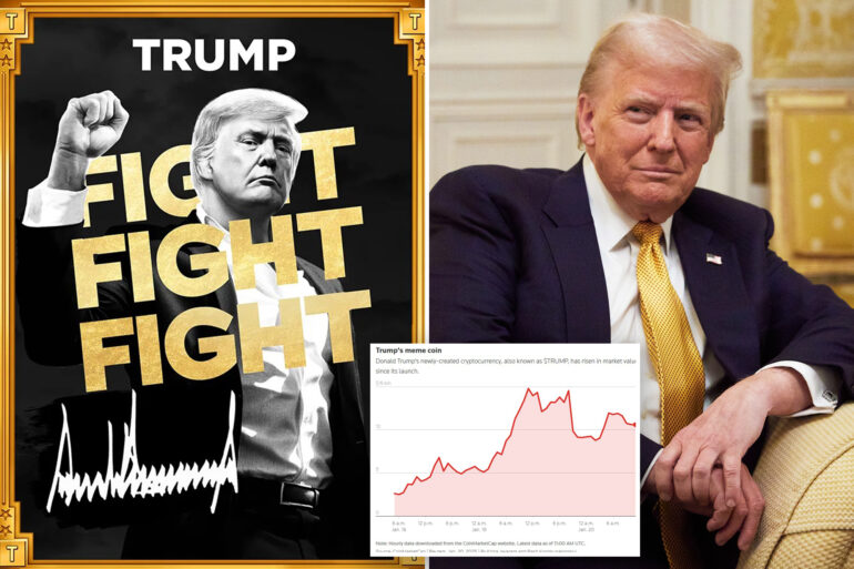 Science & Tech: Trump Meme Coin Surges To Nearly $11b