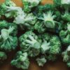 Broccoli is high in vitamin C, vitamin K and calcium.